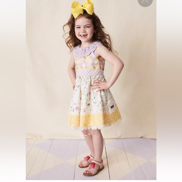 Matilda Jane Enchanted Garden Twirl Forever Dress - Picture 1 of 15